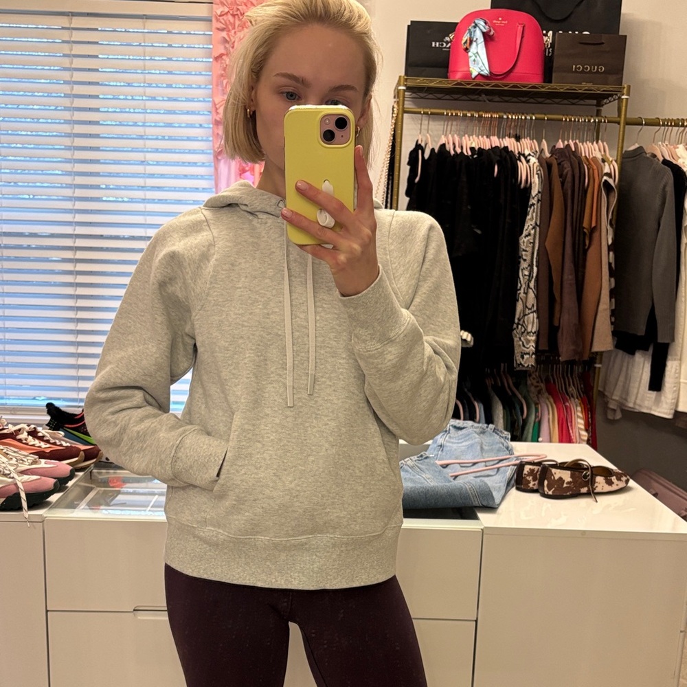 Lululemon Athletica Light Gray Women's Hoodie